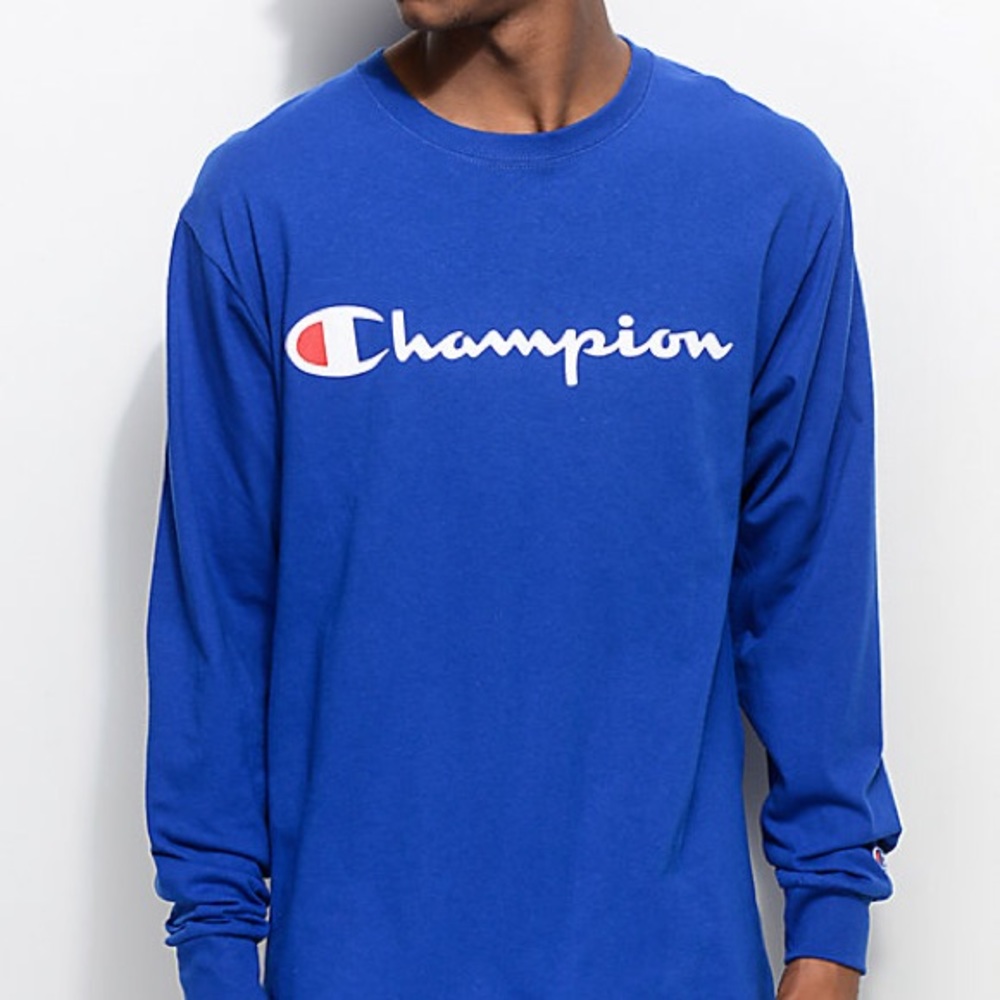 Champion Blue Longsleeve
